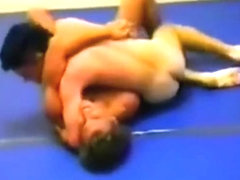 Thom Katt vs Tony Davis (strip wrestling)