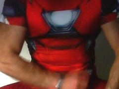 Lycra muscle worship