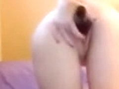 Amateur - Best Fat Pussy college girl Bottling on Webcam