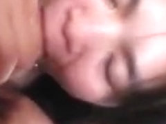 Chinese wife blowjob and drinking cum part 2