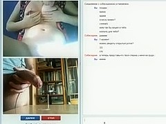 chatroulette. cum in fine russian legal age teenager throat