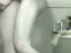 Juvenile GF With Tight Arse Doggy Position Sex In The Shower