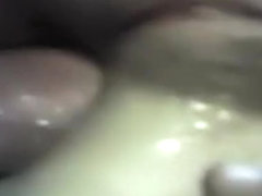 Skinny blonde latina pov blowjob and anal missionary sex in the bedroom