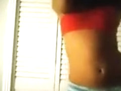 Watch my webcam girlfriend shaking her superb butt