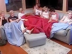 Twink fuckfest during pyjama party