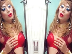 sissy niclo sexy makeup after masturbation4