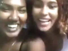 2 sexy black girl doing selfiee 3.mp4