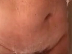 Wife shower shaving