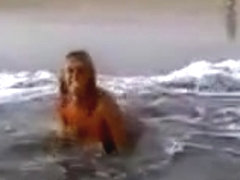 Nude Beach - Yvonne Posing