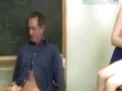 Teens are giving a hard lesson to their teachers cock