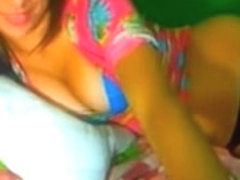 Shy teen webcam whore posing nicely