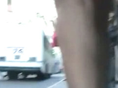 I made an upskirt video of some nice beauties on the street