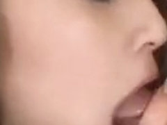 Risa teen Chinese girl gives a amazing blowjob to her guy