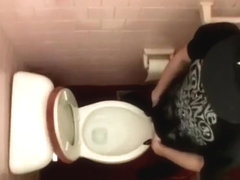 Gay men video piss cum lab Unloading In The Toilet Bowl