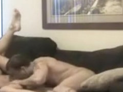 Cheating Blonde Caught On Sofa Cam Getting Drilled