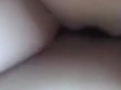 Dude eats out his gf's pussy and has missionary and cowgirl sex