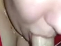 Chubby Girl Sucks A Big Dick And Swallows All The Cum