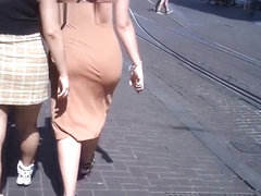 HOT GIRL WITH BIG FAT ASS IN STREET SPY CAM CANDID (SASS 1#)