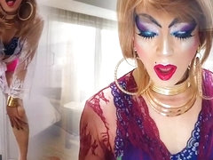 sissy niclo sexy makeup girl masturbation10