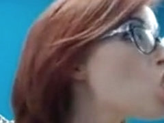 Pretty Webcam Girl Gives Awesome Blowjob