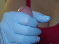Black Rubber Gloves Handjob - Gloves Porn Videos | Popular ~ porn555.com