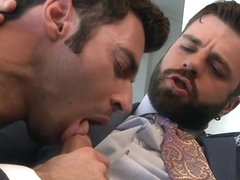 Hairy gay fetish with cumshot