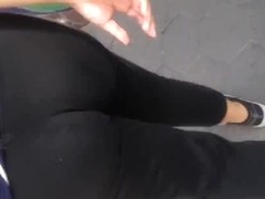 Nice ass Mexican in sweats