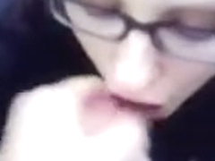 Outdoor cum in mouth