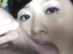 Asian Girlfriend Gives A Blowjob POV