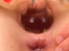 Pretty Teenie Is Gaping Soft Slit In Close Up And Coming