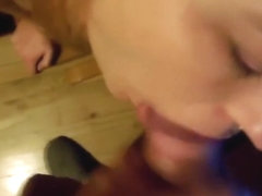 Deep throat choking blonde girlfriend with cock (PervyPixie)