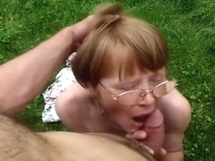 Horny Old Mama Gets Some Young Meat