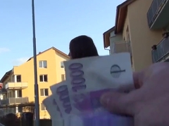 Pickedup Euro Bendover And Fucked For Cash