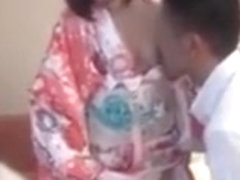 Japanese girl receives wedgie and fingering