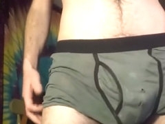 Master Teases with Pits, Ass, and Bulge