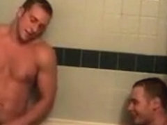 2 Str8 white Dudes ditch pussy for bi sex w-each other.