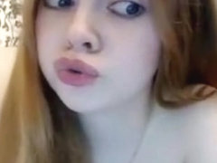 Teen Redhead Solo Deepthroat