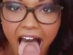 Ebony Pov Slut Facialized