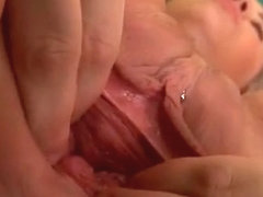 Sweet Kitten Is Gaping Spread Pussy In Close-up And Climaxin