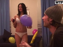 Hot college orgy for a birthday girl just for you