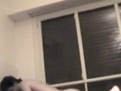 Brunette wife shows off her skills in hidden cam video