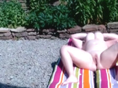 Outdoor Teen Masturbation