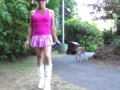 Hottest Amateur Shemale clip with Mature, Outdoor scenes