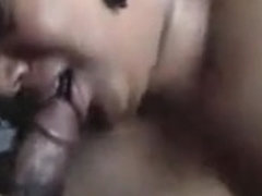 Thick Ebony Woman Sucking Some Cock
