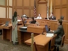 Hippy Nudist Undresses Off During Court Hearing