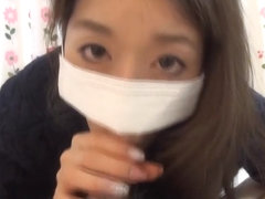 Japanese Surgical mask with pretty nice hand