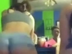 Two beautiful girl sluts on webcam wiggle butt cheeks