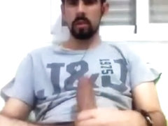 Hot spanish guy shoots a nice load 94