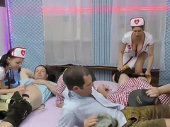 dirty nurses in lederhosen gangbang
