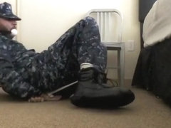 Hogtied in the Navy
